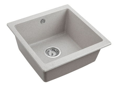 Кухонная мойка Paulmark GERA 50 PM104546-GR 45х46 цвет серый